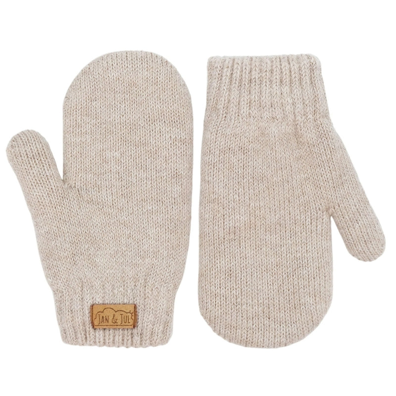 Kids Cozy Knit Mittens