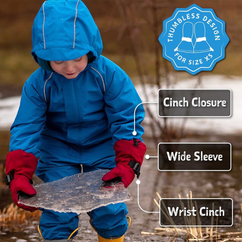Kids Waterproof Mittens
