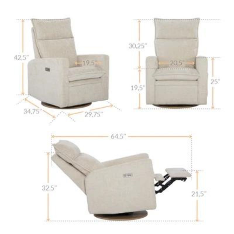 Arya Reclining Glider by Jaymar BB at $1949! Shop now at Nestled by Snuggle Bugz for Gliders.