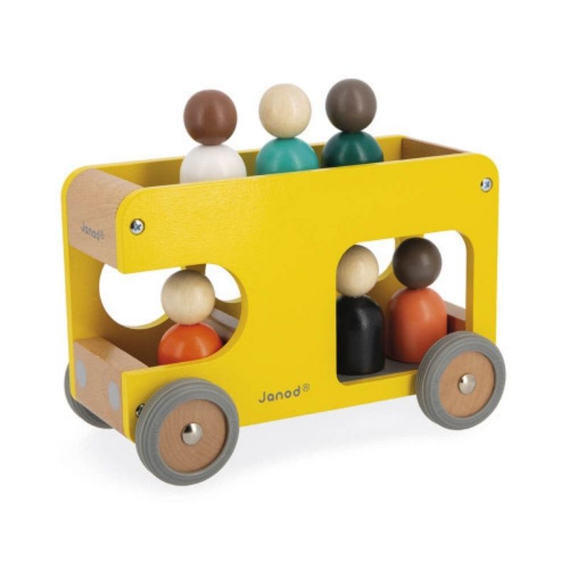  Bolid Wooden Toys School Bus