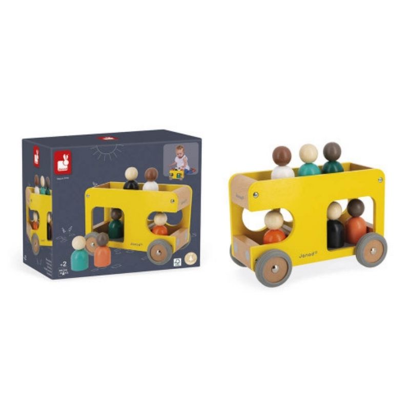  Bolid Wooden Toys School Bus