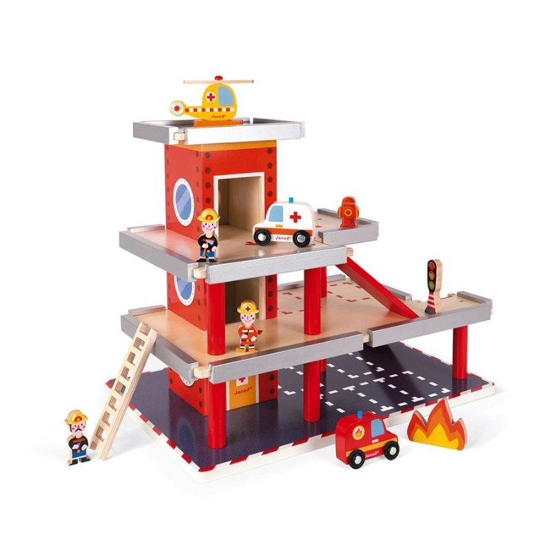 Wooden Fire Station