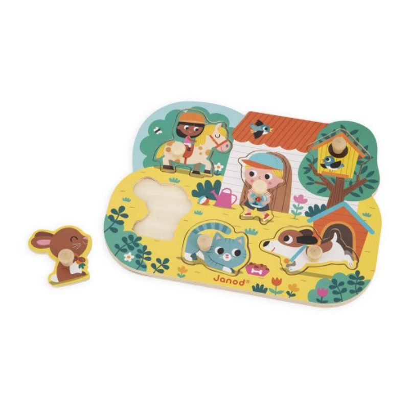 Wooden Puzzle Country