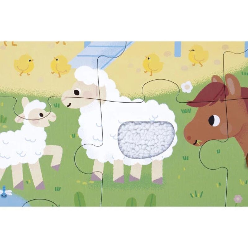 20-piece 'The Farm' Tactile Puzzle