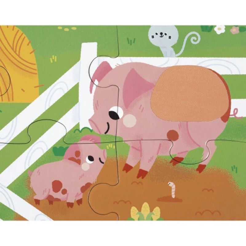20-piece 'The Farm' Tactile Puzzle