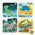 4-in-1 Progressive Puzzle Dinosaurs