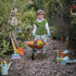 Happy Garden Metal Wheelbarrow