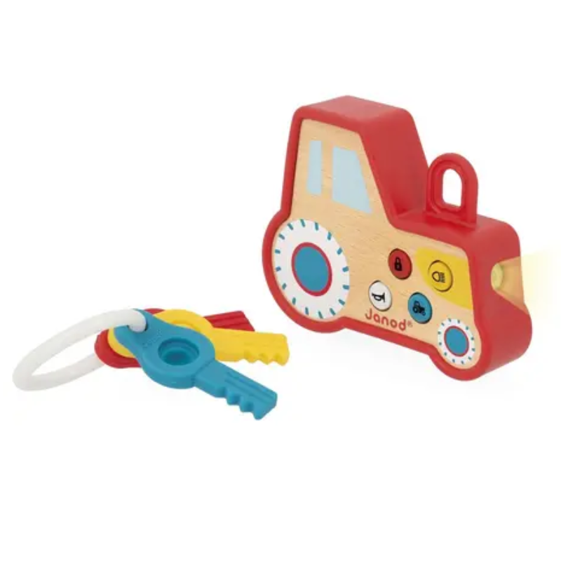 Wooden Tractor Activity Key Set