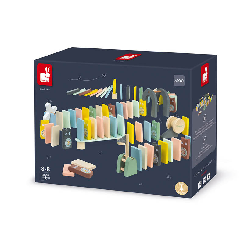 Sweet Cocoon Wooden Dominoes Set