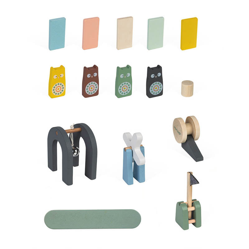 Sweet Cocoon Wooden Dominoes Set