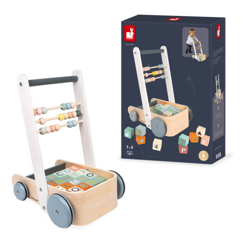 Sweet Cocoon Cart with ABC Blocks | Snuggle Bugz | Canada's Baby Store