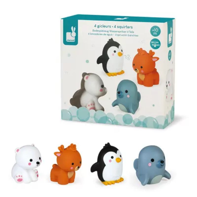 Animals Squirters - Set of 4 Polar Animals