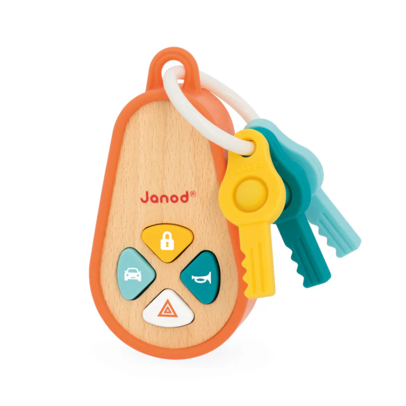 Wooden Classic Key Ring