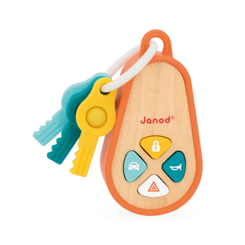 Wooden Classic Key Ring