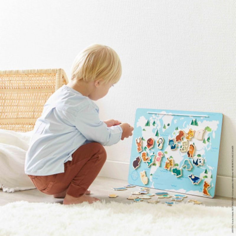 Puzzle bébé en bois Océan (18 mois-3 ans) Janod - Dröm Design
