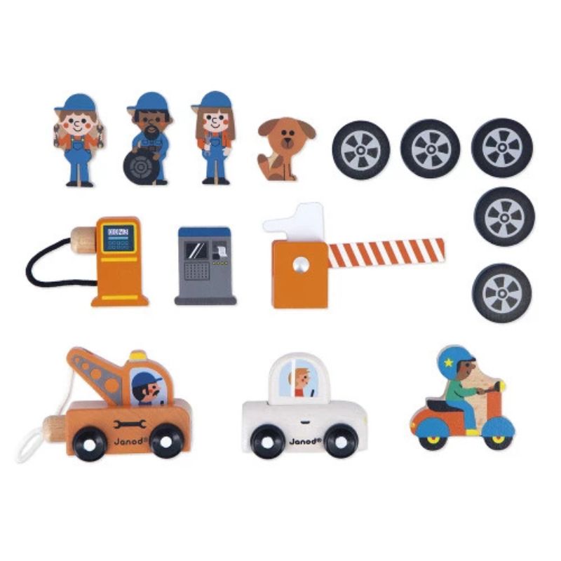 Wooden Garage - Cross Roads