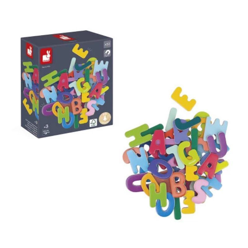 52 magnetic letters
