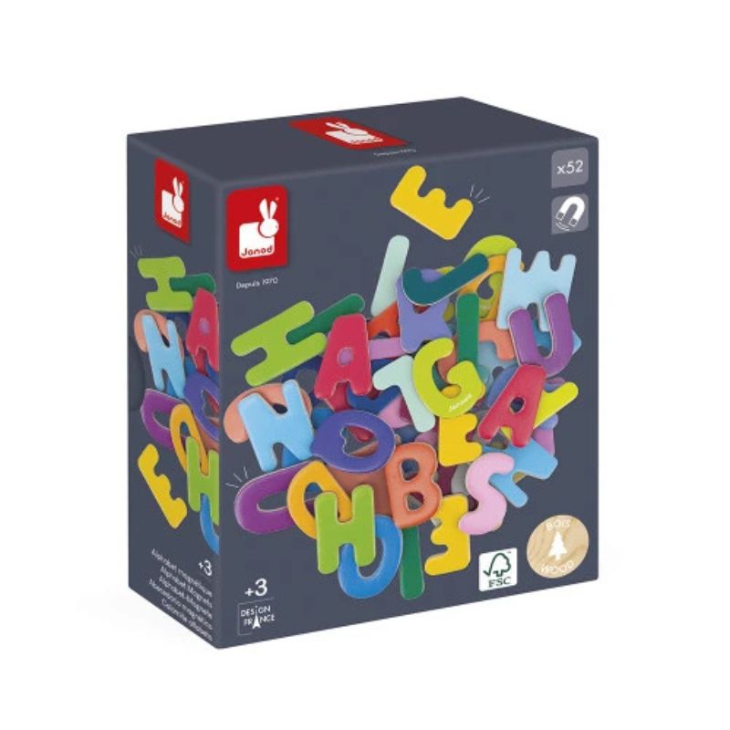 52 magnetic letters