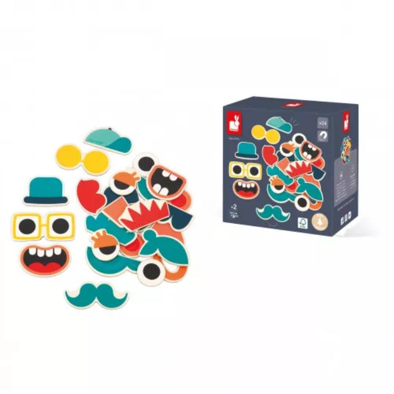 Mix And Match Magnets - 24 Piece Portrait