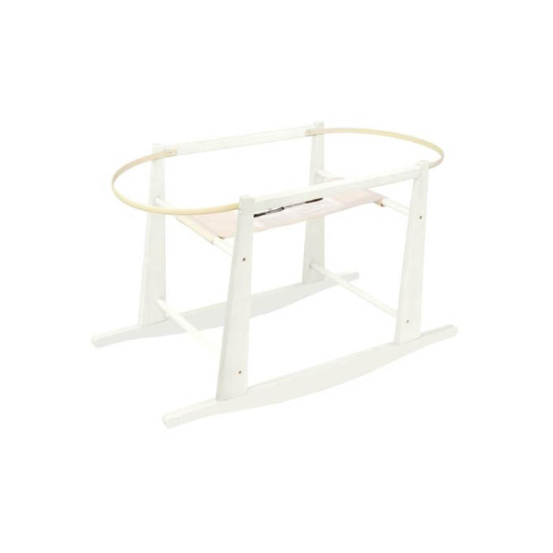 Rocking Bassinet Stand white