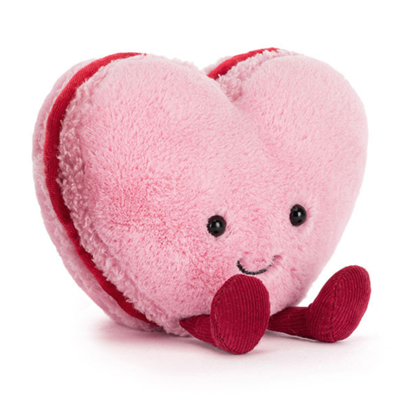 Amuseables Heart Macaron Plush Toy