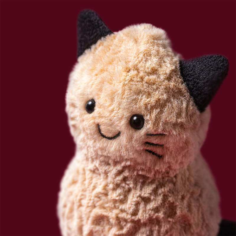 Amuseables Peanut Cat Plush Toy