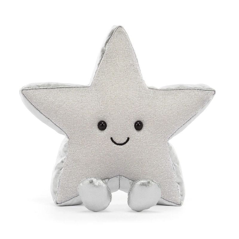 Amuseables Silver Star Plush Toy - 2026