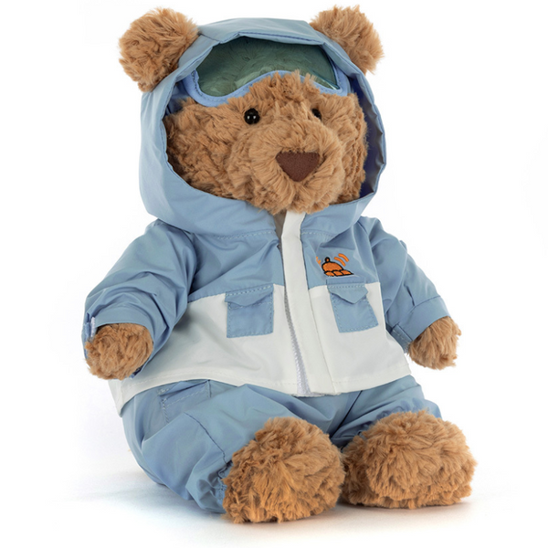 ぬいぐるみ  Bartholomew Bear WinterPyjamas Bartholomew Bear Snow Suit Plush Toy – Snuggle Bugz