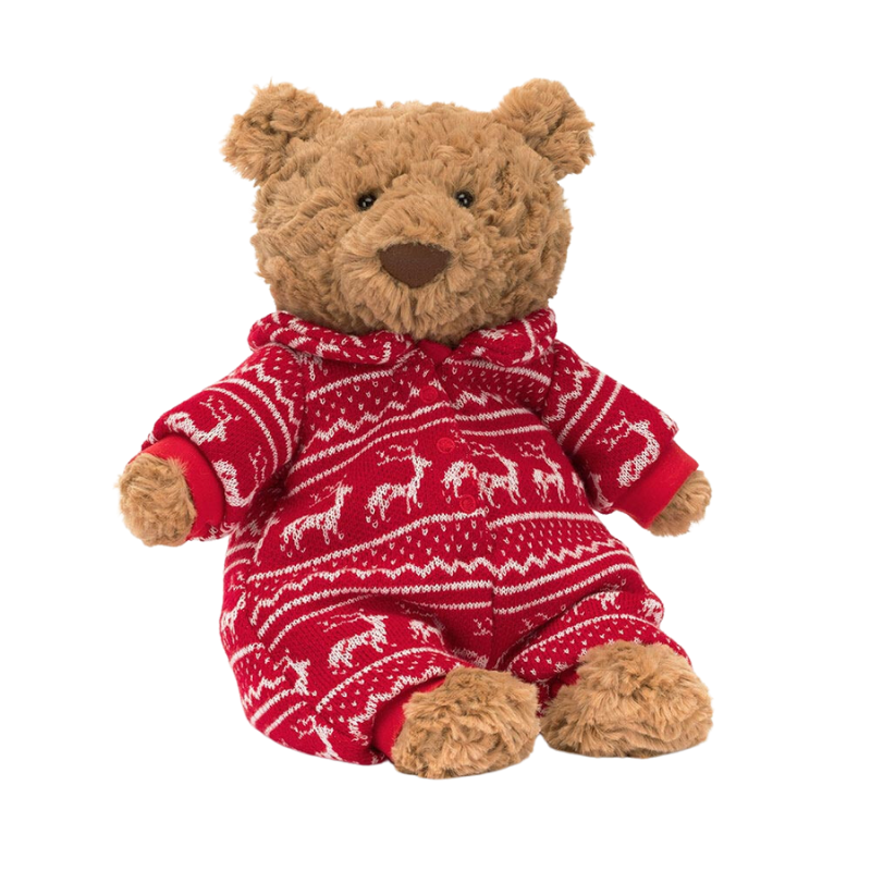 Bartholomew Bear Winter Pyjamas