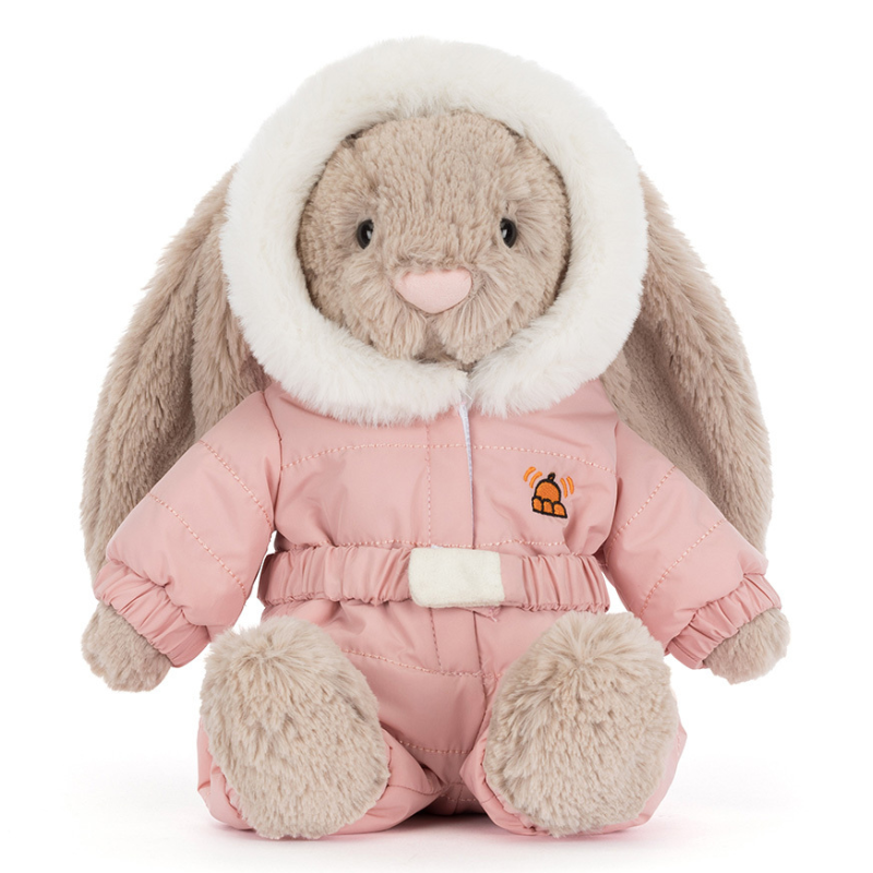 Bashful Bunny Snow Suit Plush Toy