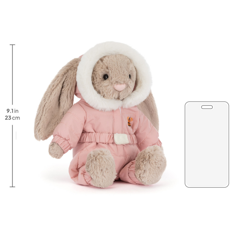 Bashful Bunny Snow Suit Plush Toy