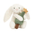 Bashful Bunny with Christmas Tree