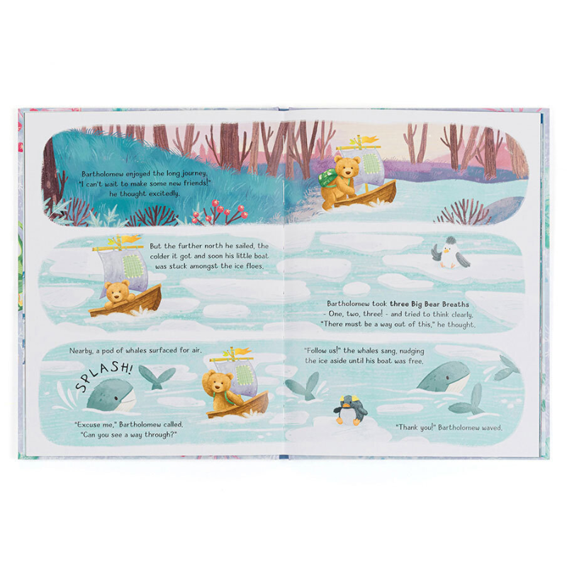 Bartholomew Bear and the Snow Giants Book + Plush Bundle