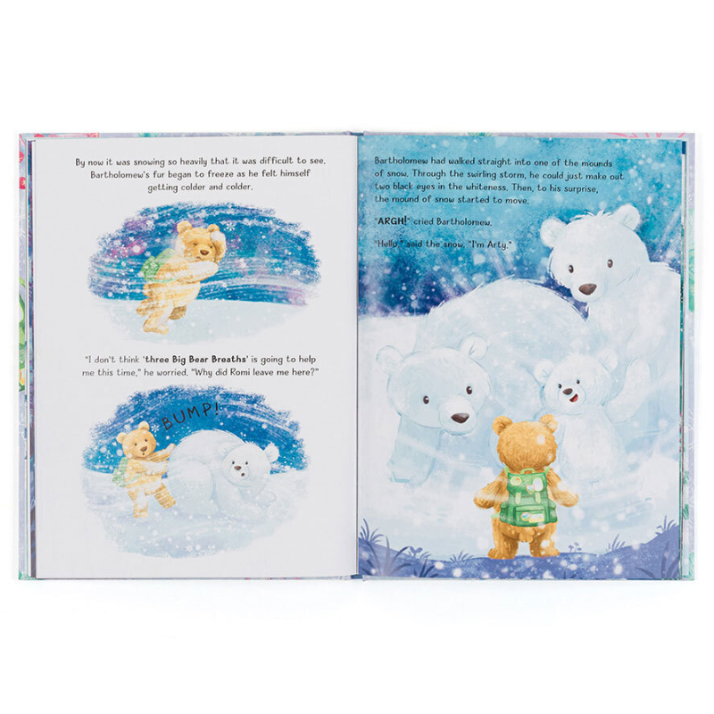 Bartholomew Bear and the Snow Giants Book + Plush Bundle