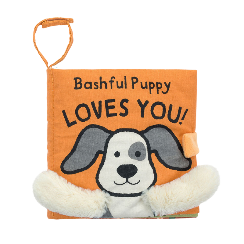 Bashful Puppy Loves You Book + Plush Bundle