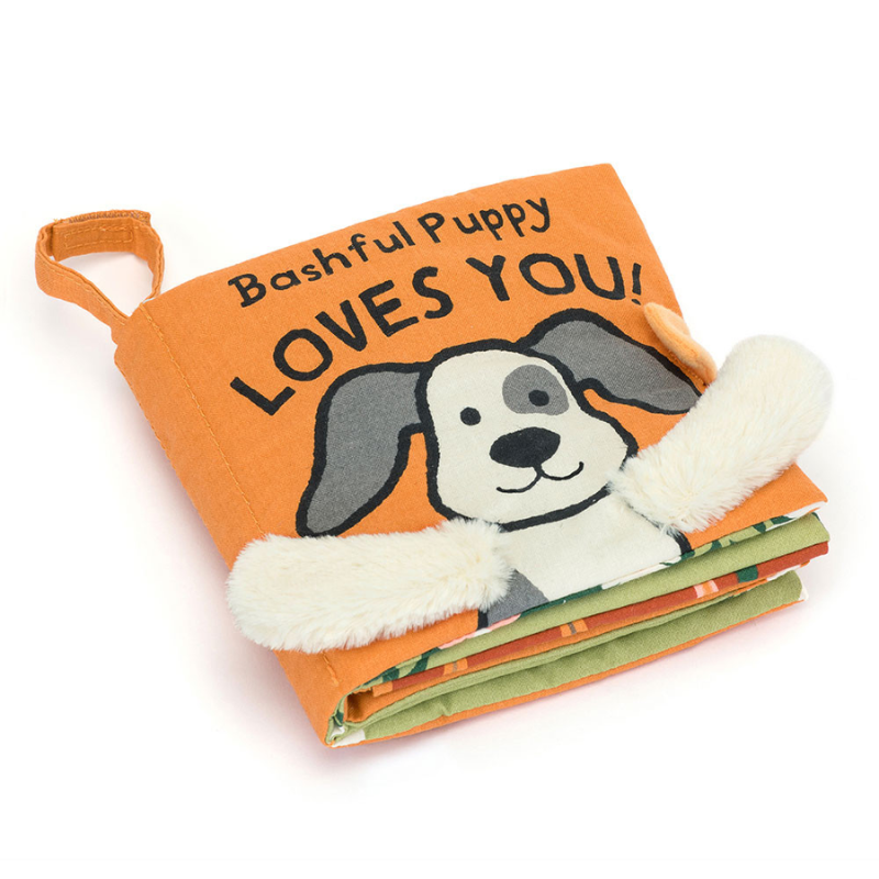 Bashful Puppy Loves You Book + Plush Bundle