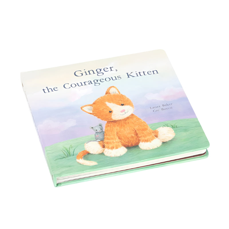 Ginger, the Courageous Kitten Book