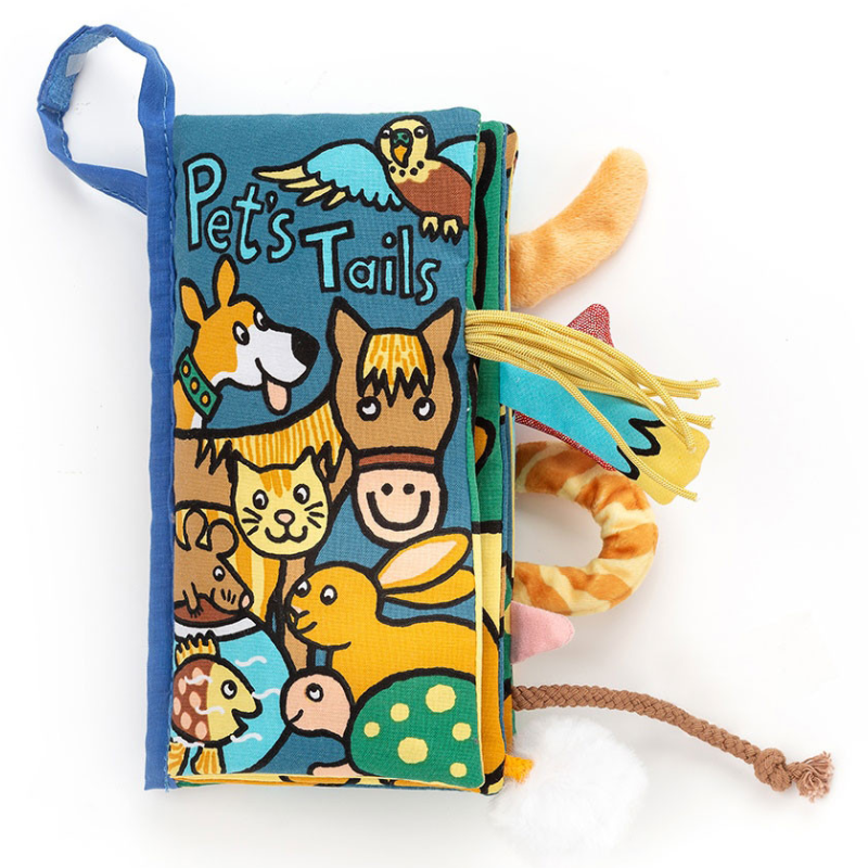 Livre d'activités doux sur les queues d'animaux 