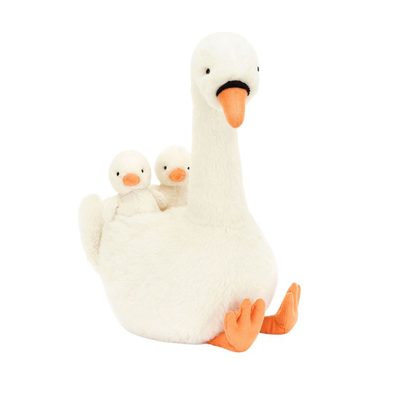 Featherful Swan Plush Toy