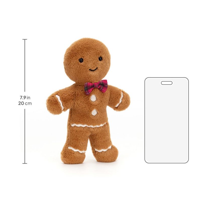 Jolly Gingerbread Plush Toy