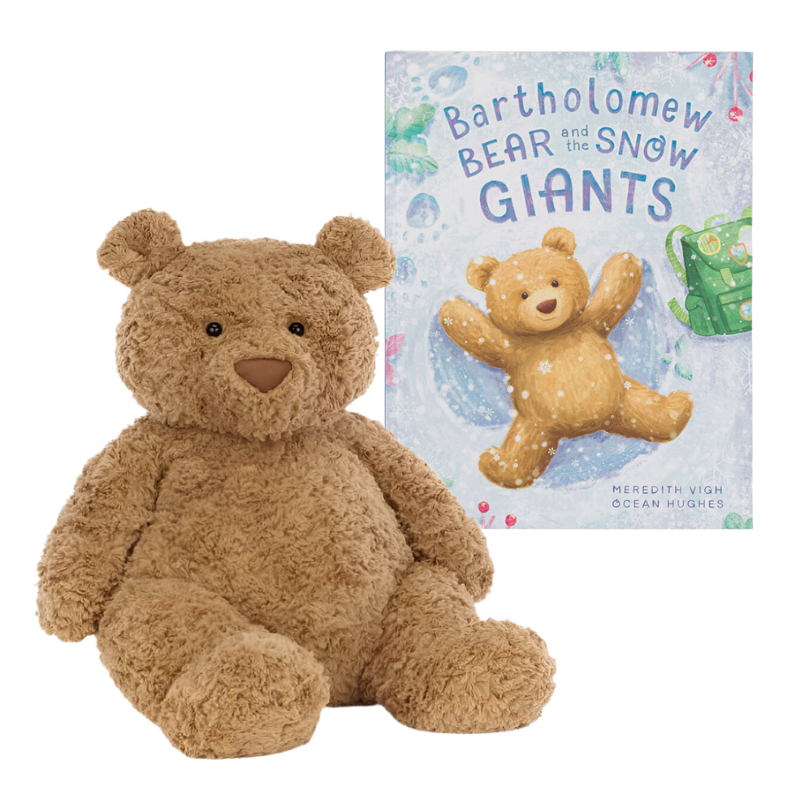 Bartholomew Bear and the Snow Giants Book + Plush Bundle