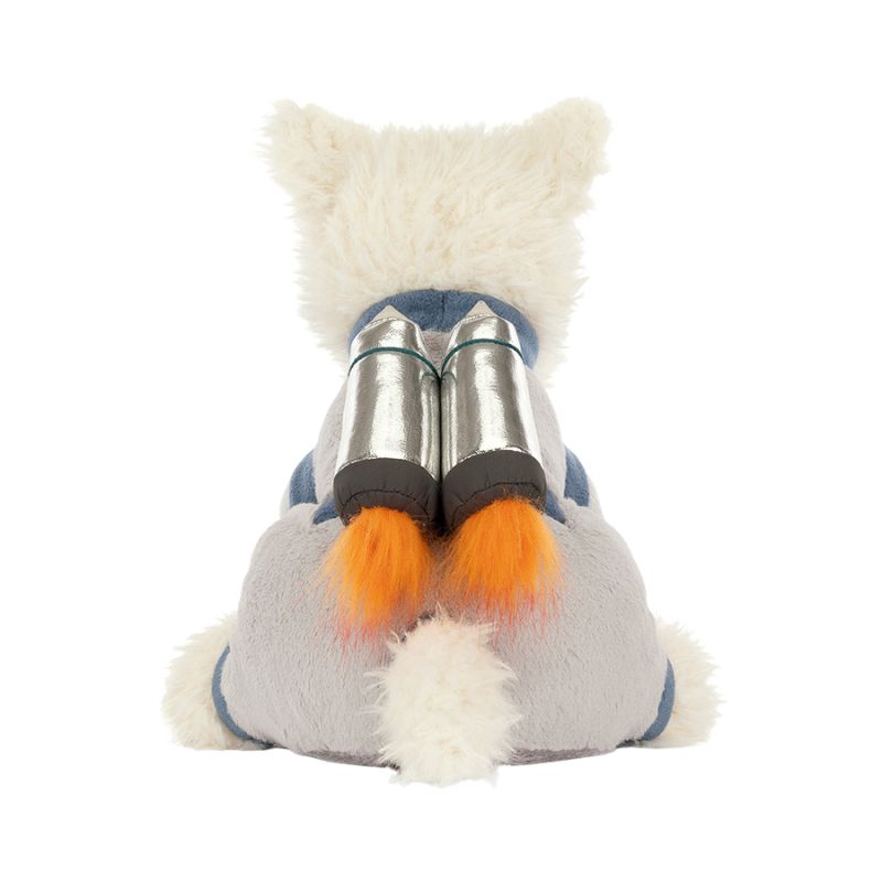 Munro Scottie Dog Space Outfit Plush Toy