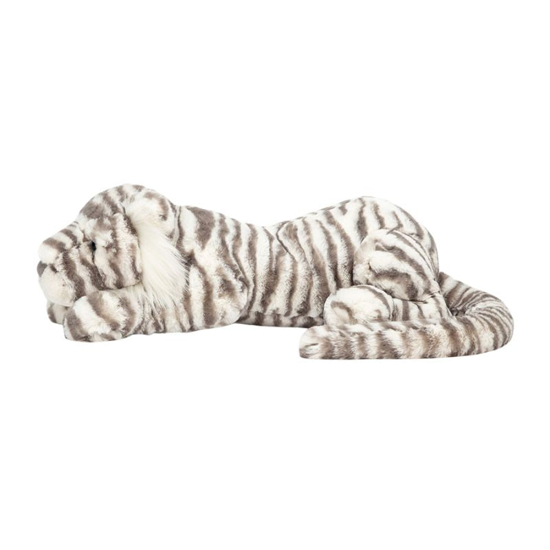 Sacha Snow Tiger Plush Toy