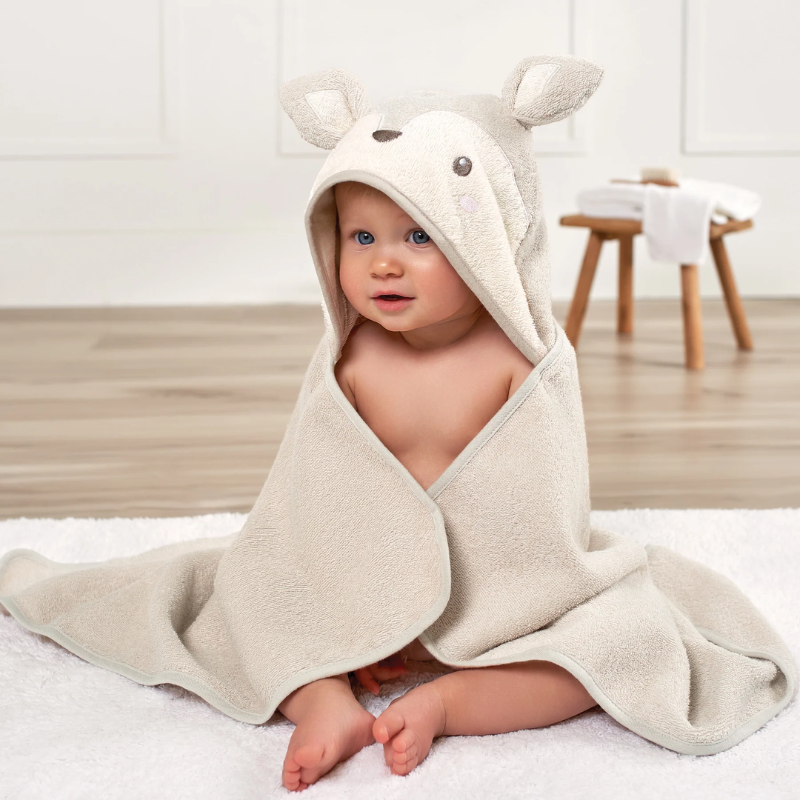 Character Hooded Bath Towel
