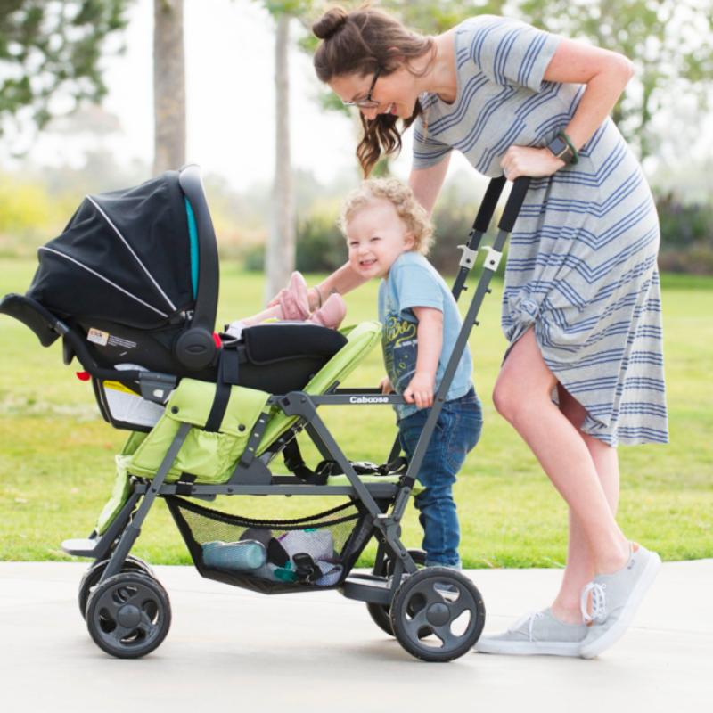 Caboose Sit and Stand Tandem Double Stroller