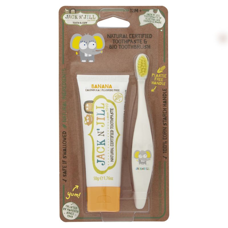 Tooth Buddy Pack - Toothbrush & Toothpaste