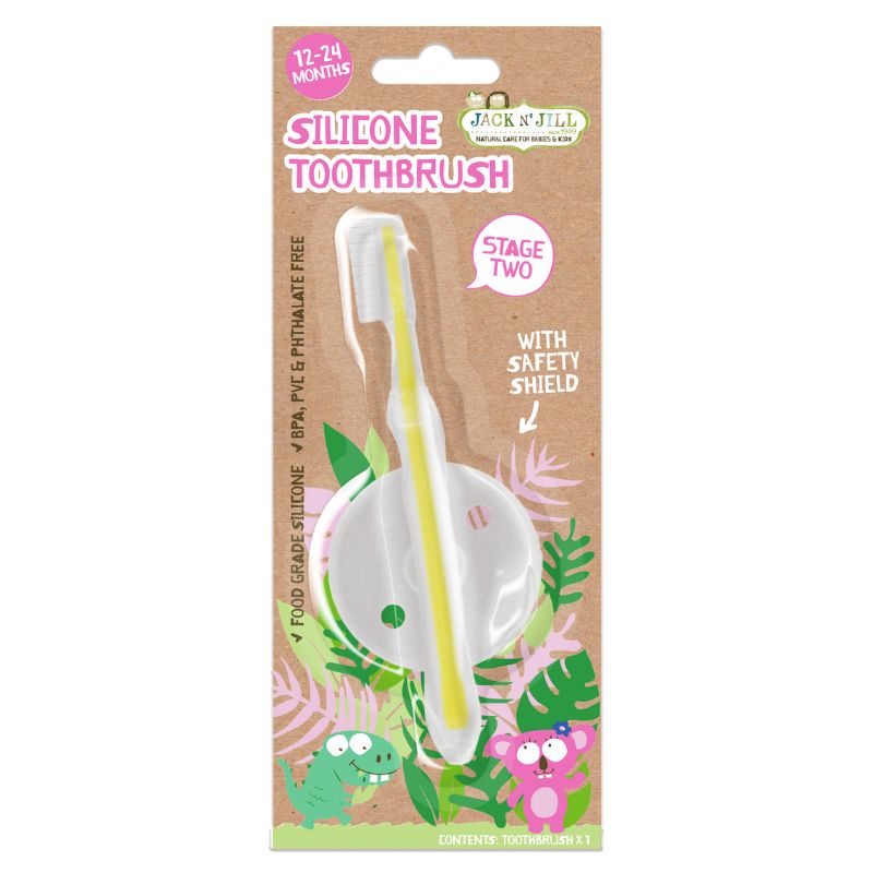 Stage Two Silicone Toothbrush For Baby