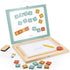 4-in-1 Portable Magnetic & Chalk Board