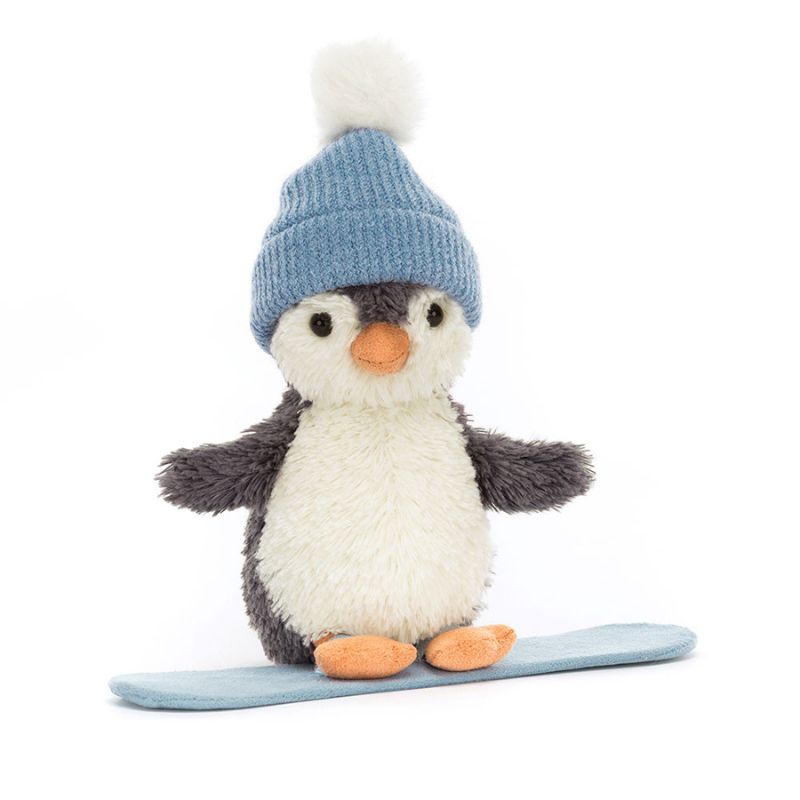 Snowboarding Peanut Penguin