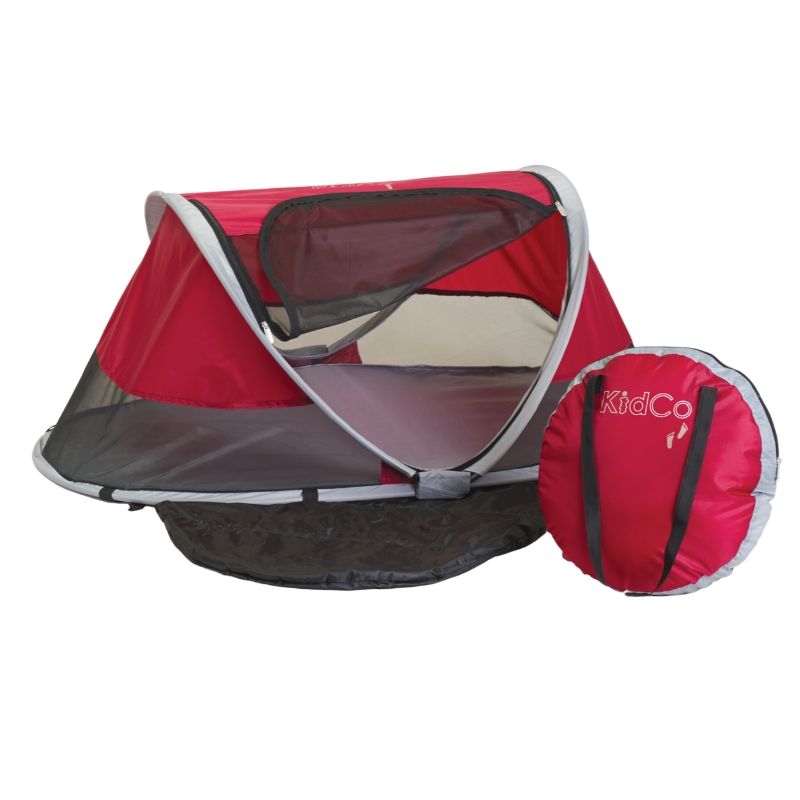 PeaPod Travel Bed Cranberry